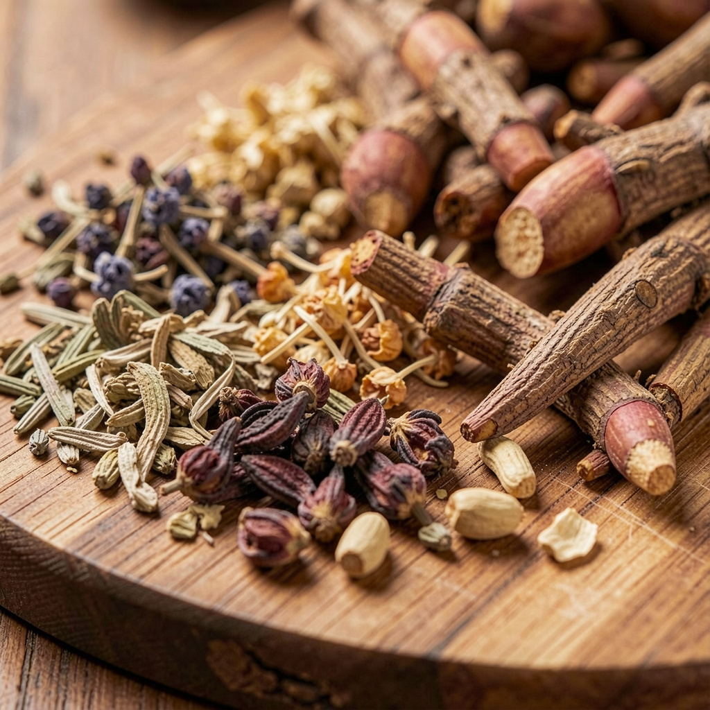 Natural ingredients used in the supplement formulation